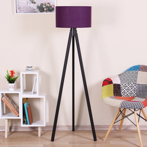 Oyo Lampada da terra Floor Violetto