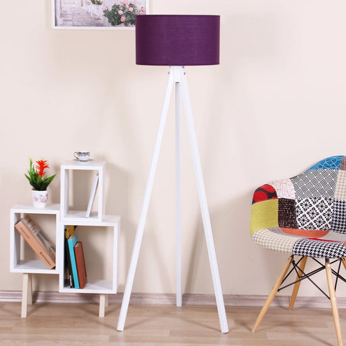 Oyo Lampada da terra Floor Violetto