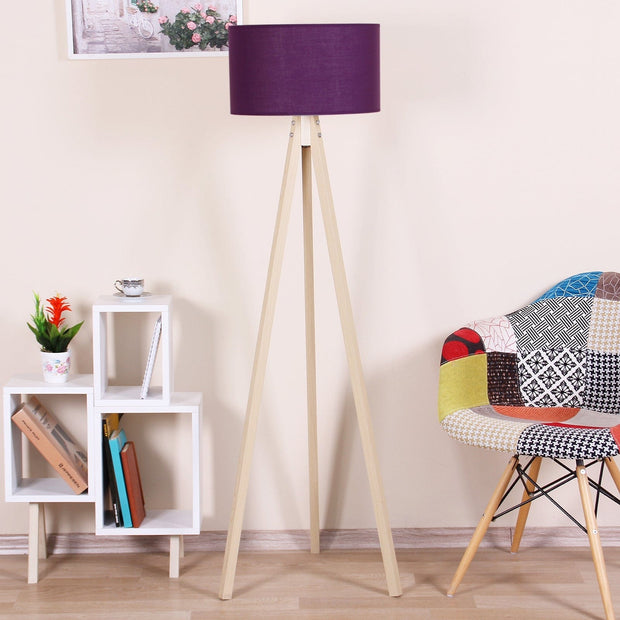 Oyo Lampada da terra Floor Violetto