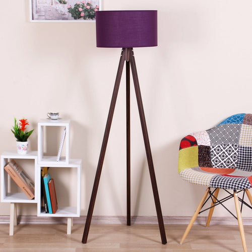 Oyo Lampada da terra Floor Violetto