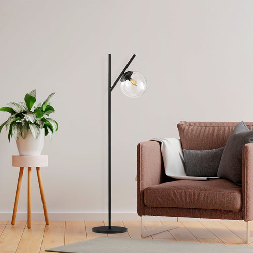 Asir Lampada da terra Fork 13027 Nero