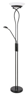 RabaLux Lampada da terra Gamma Trend 4554 Nero
