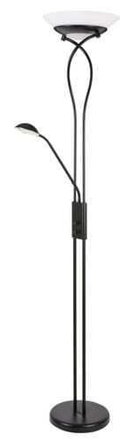 RabaLux Lampada da terra Gamma Trend 4554 Nero
