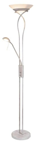 RabaLux Lampada da terra Gamma Trend 4555 Bianco