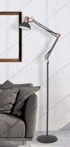 RabaLux Lampada da terra Gareth 4523 Nero