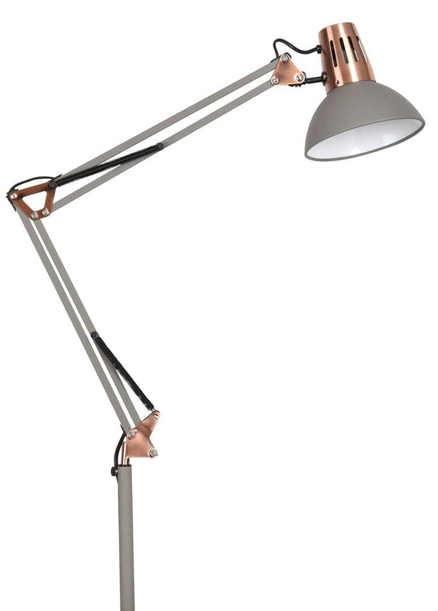 RabaLux Lampada da terra Gareth 4524 Grigio