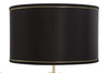 Mauro Ferretti Lampada da terra Glam Twist Nero