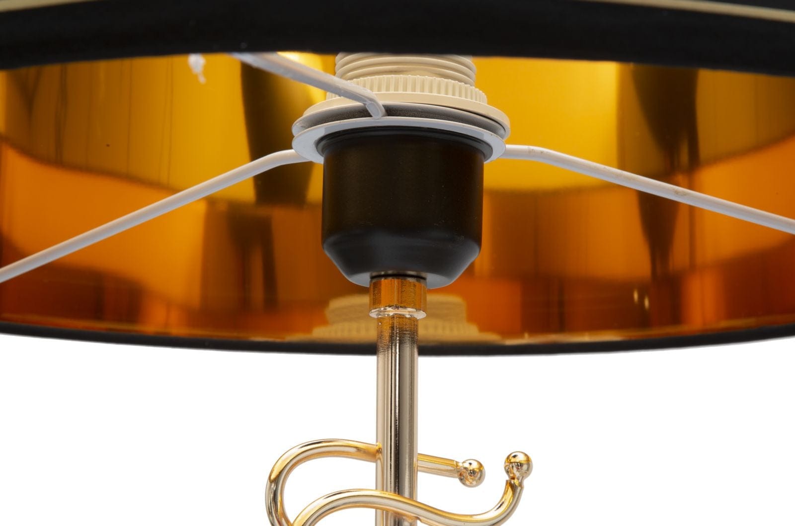 Mauro Ferretti Lampada da terra Glam Twist Nero