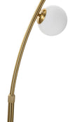 Mauro Ferretti Lampada da terra Glamy Arc 6 Oro