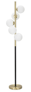 Mauro Ferretti Lampada da terra Glamy Dark Oro