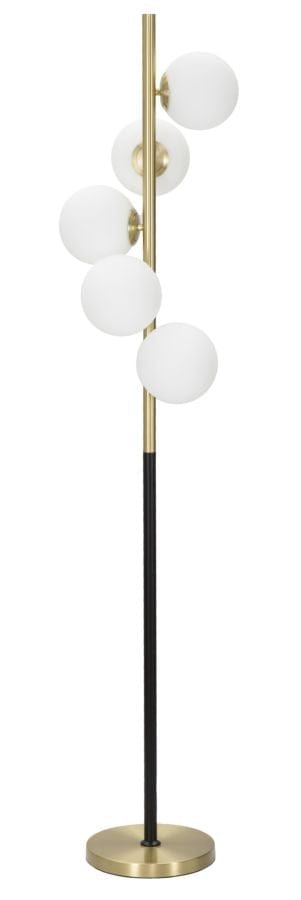 Mauro Ferretti Lampada da terra Glamy Dark Oro