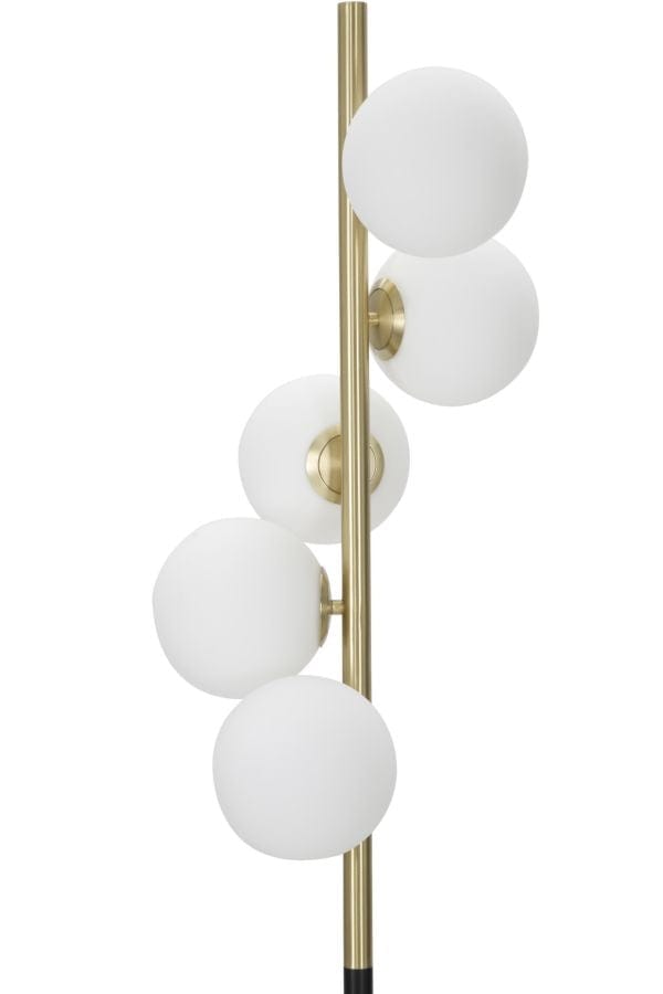 Mauro Ferretti Lampada da terra Glamy Dark Oro