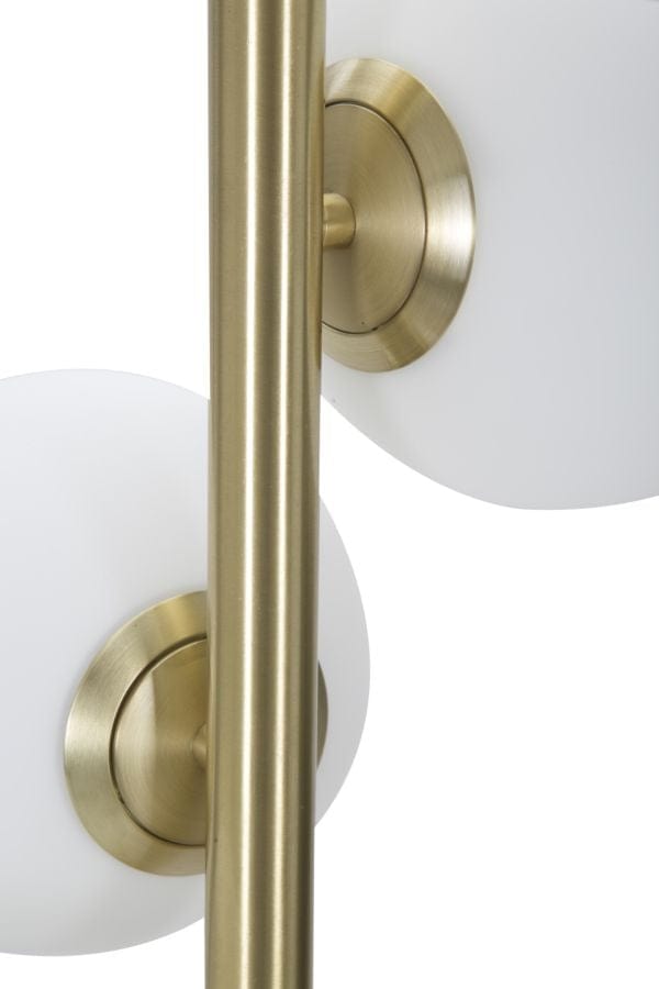 Mauro Ferretti Lampada da terra Glamy Dark Oro