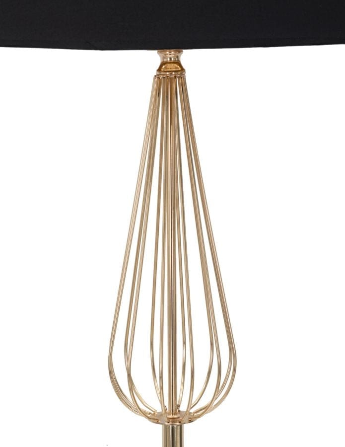 Mauro Ferretti Lampada da terra Glamy Ovy Nero