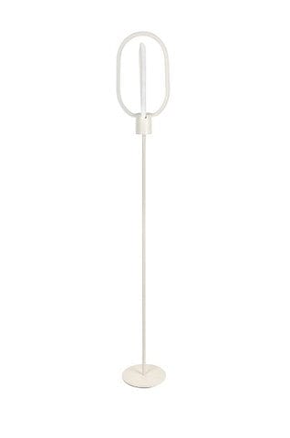 Oyo Lampada da terra Goktug Bianco