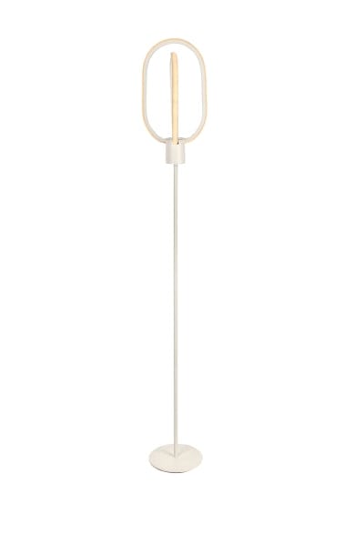 Oyo Lampada da terra Goktug Bianco