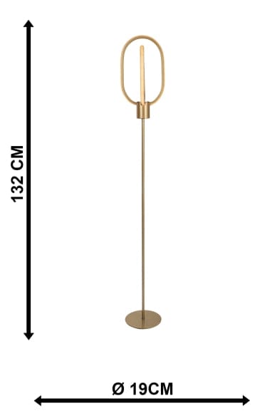 Oyo Lampada da terra Goktug Ottone
