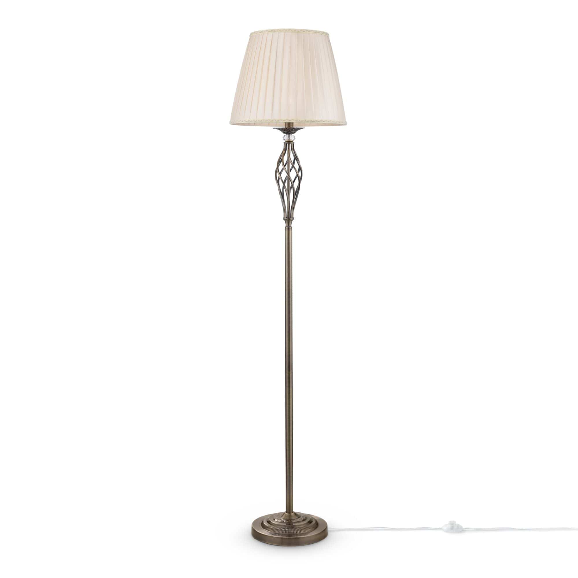 Maytoni Lampada da terra Grace Ottone