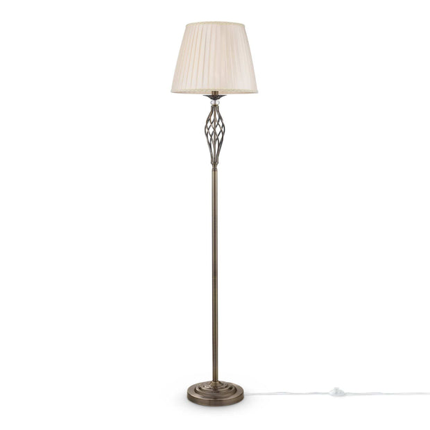 Maytoni Lampada da terra Grace Ottone