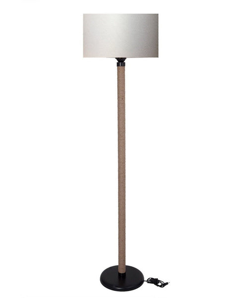 Oyo Lampada da terra Halatli Bianco