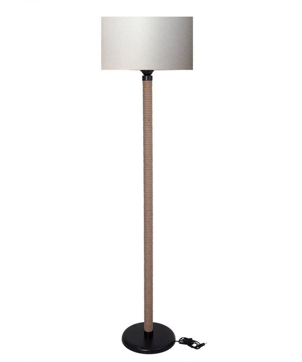 Oyo Lampada da terra Halatli Bianco