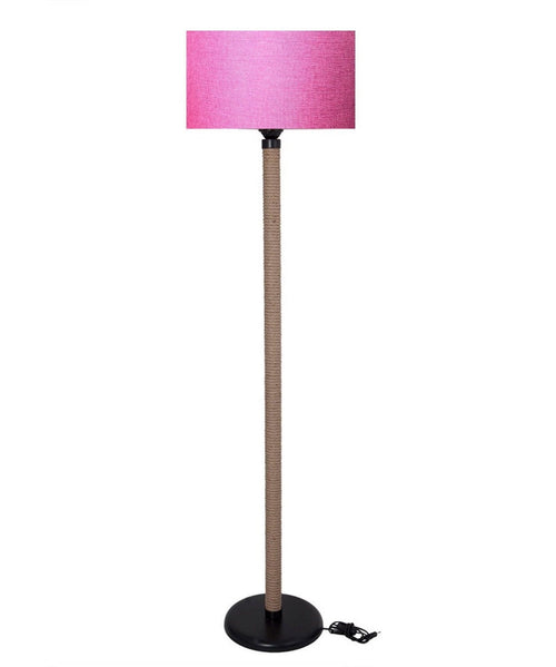 Oyo Lampada da terra Halatli Fucsia
