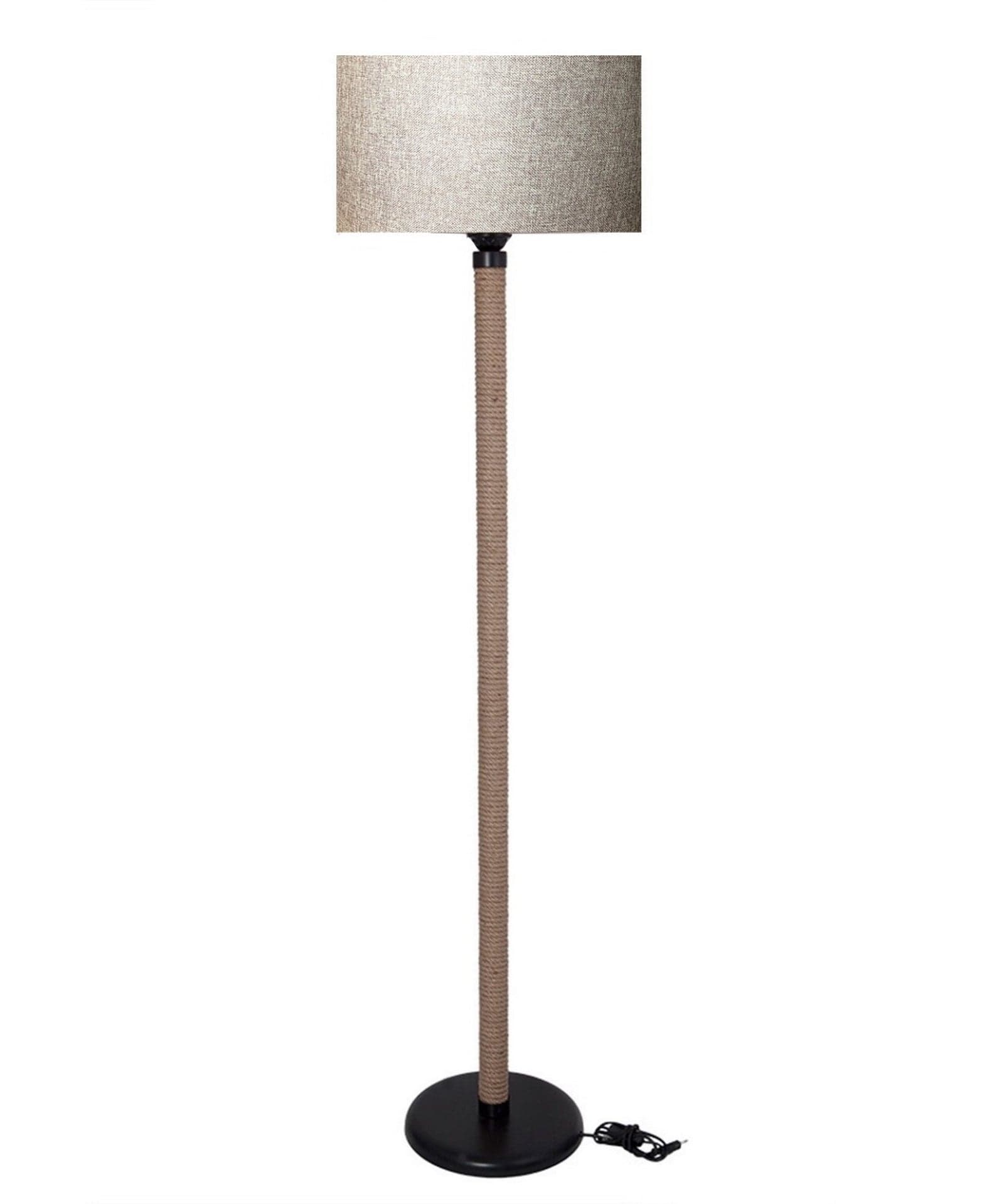 Oyo Lampada da terra Halatli Marrone