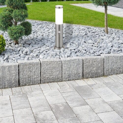 RabaLux Lampada da terra Inox Torch 8267 Grigio