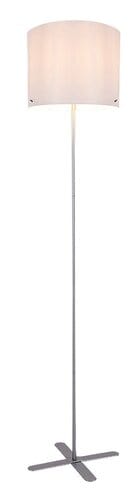RabaLux Lampada da terra Izander 74012 Argento