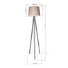Oyo Lampada da terra Jento Beige