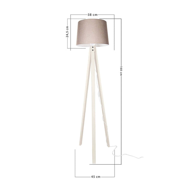 Oyo Lampada da terra Jento Beige