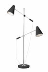 Azzarddo Lampada da terra Kaja AZ1082 Nero