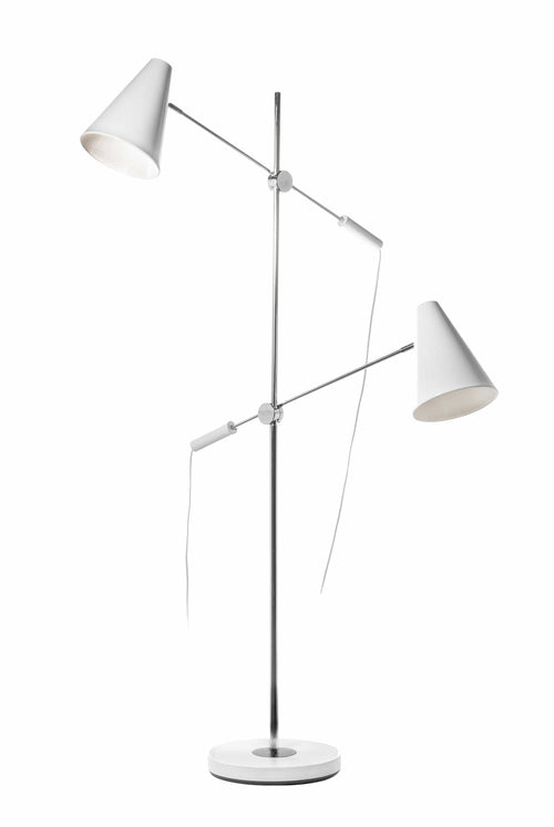 Azzarddo Lampada da terra Kaja AZ2863 Bianco
