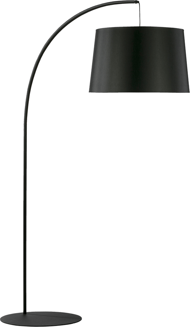 Zuma Line Lampada da terra Kalaiya Nero