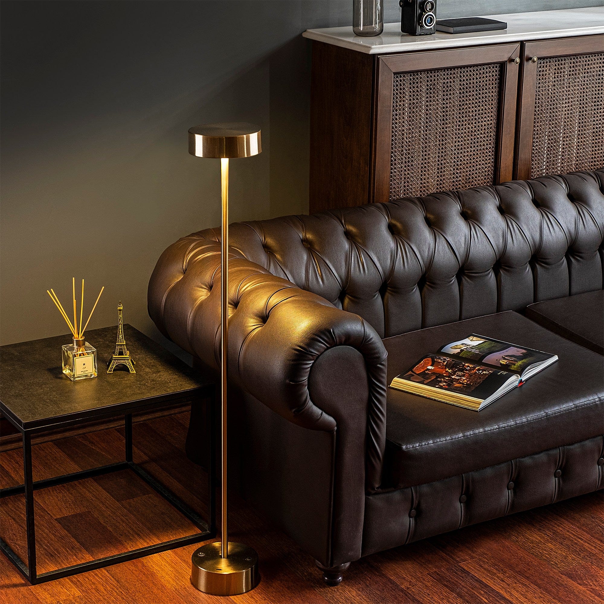 Asir Lampada da terra Keyf 13401 Ottone
