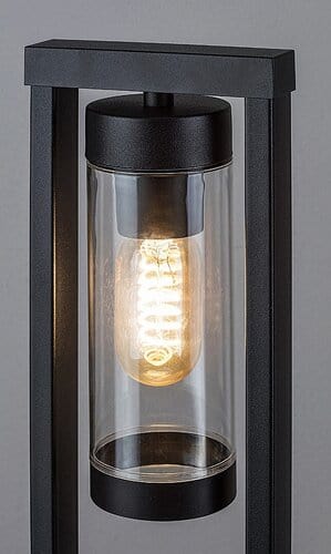 RabaLux Lampada da terra Kolta 7387 Nero