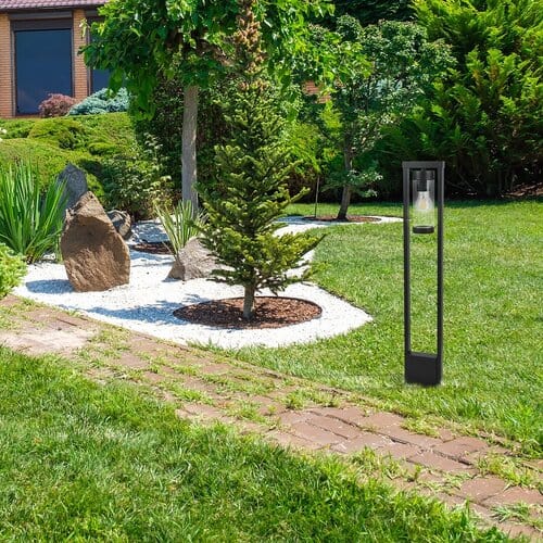 RabaLux Lampada da terra Kolta 7387 Nero