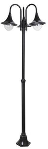 RabaLux Lampada da terra Konstanz 8248 Nero