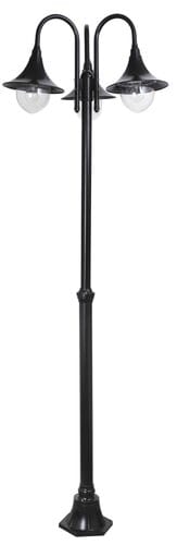 RabaLux Lampada da terra Konstanz 8248 Nero