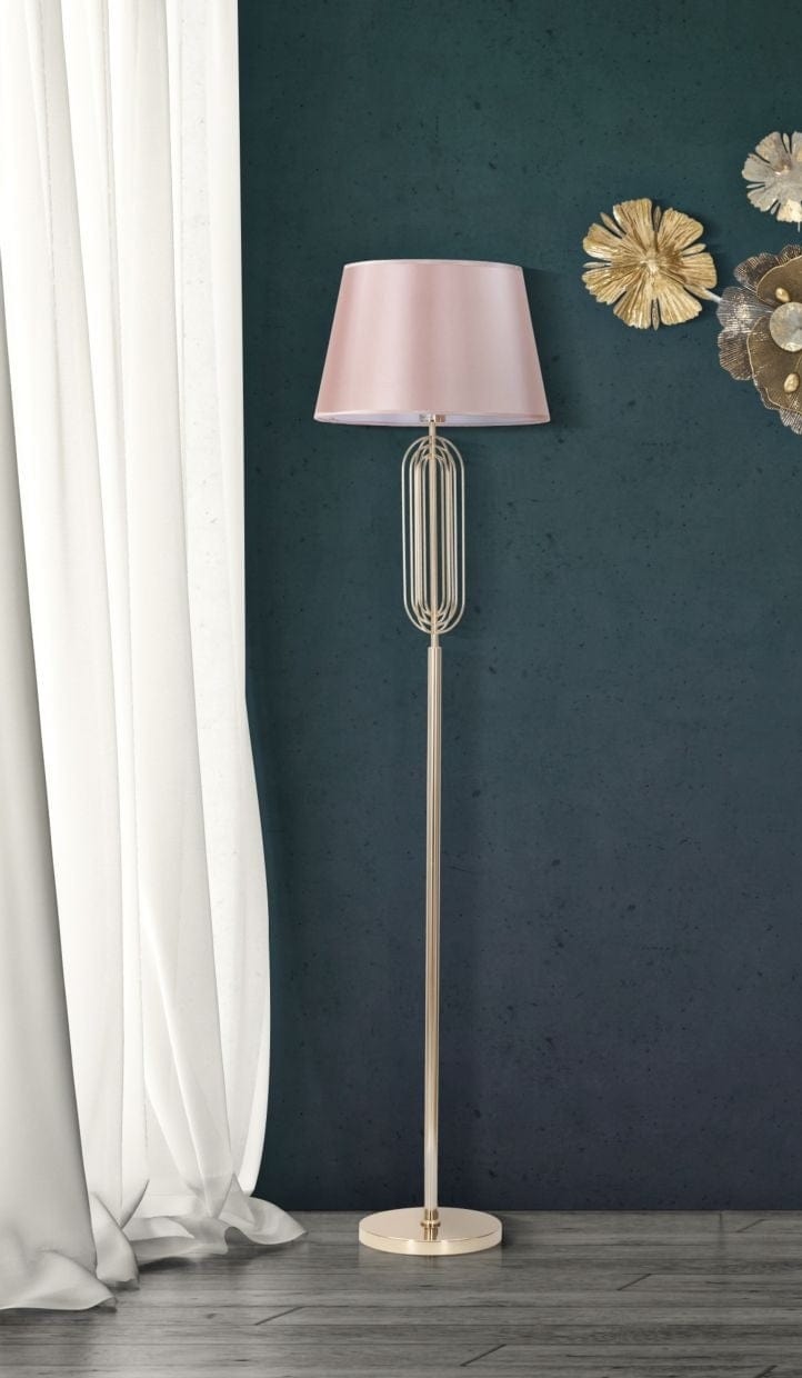 Mauro Ferretti Lampada da terra Krista Rosa