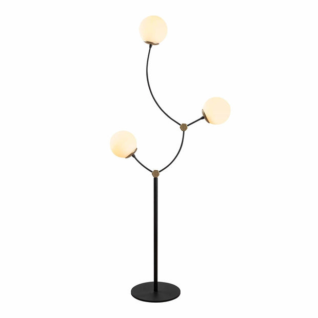 Asir Lampada da terra Kromozom 4001 Bianco e Nero