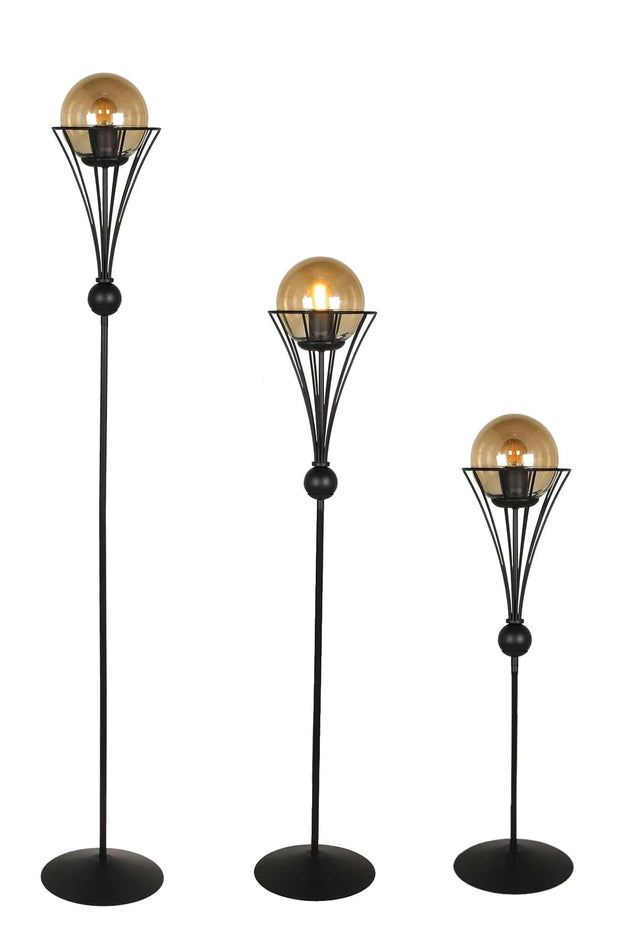 Oyo Lampada da terra Lapis Nero