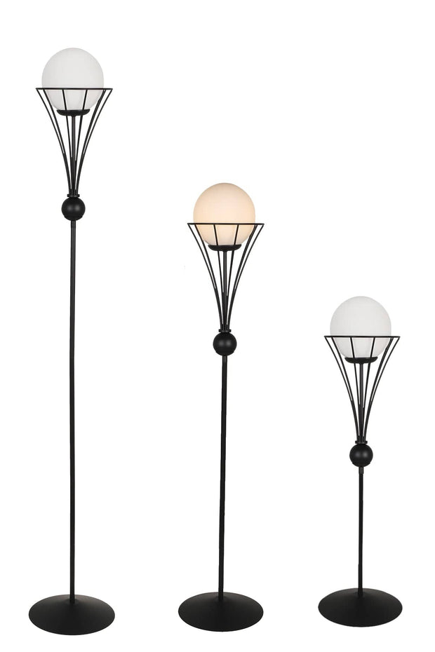 Oyo Lampada da terra Lapis Nero