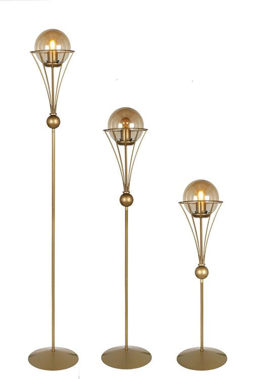 Oyo Lampada da terra Lapis Ottone