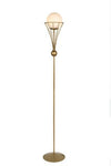 Oyo Lampada da terra Lapis Ottone
