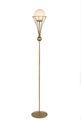 Oyo Lampada da terra Lapis Ottone