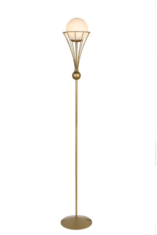Oyo Lampada da terra Lapis Ottone