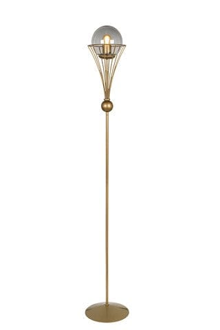 Oyo Lampada da terra Lapis Ottone