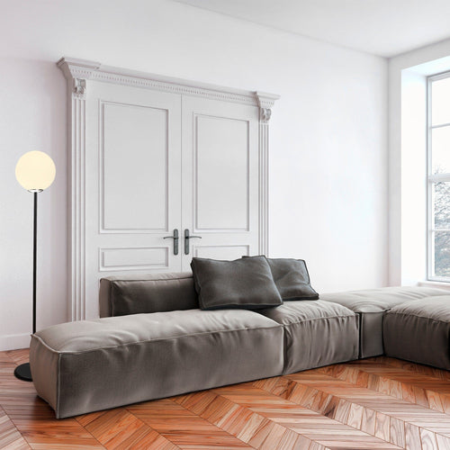 Asir Lampada da terra Lik 4076 Bianco