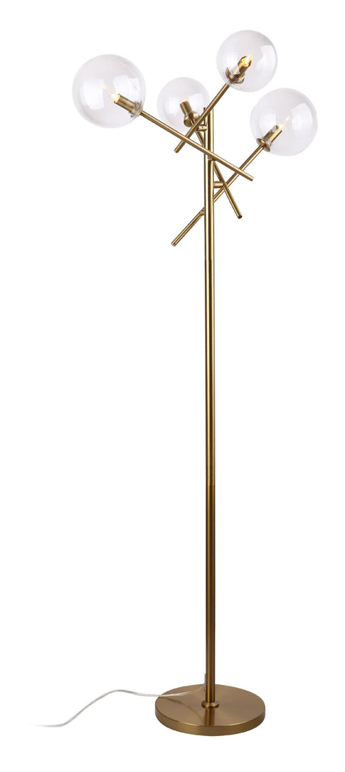 Lampada da terra Lollipop F0042 Ottone (1)